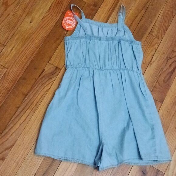 Wonder Nation Girls One piece Romper sz M 7/8 - Picture 3 of 5